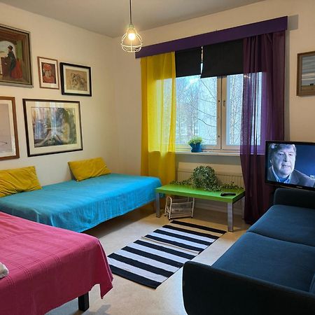 Vaerikaes Puutalokaksio 1-6 Hloelle, Ilm Parkit Apartment เอาลู ภายนอก รูปภาพ