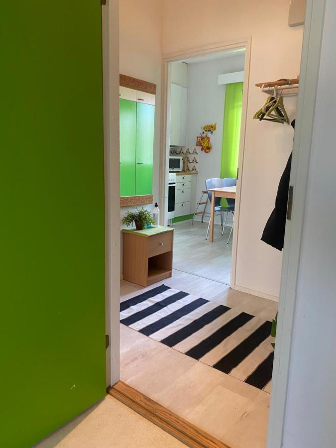 Vaerikaes Puutalokaksio 1-6 Hloelle, Ilm Parkit Apartment เอาลู ภายนอก รูปภาพ