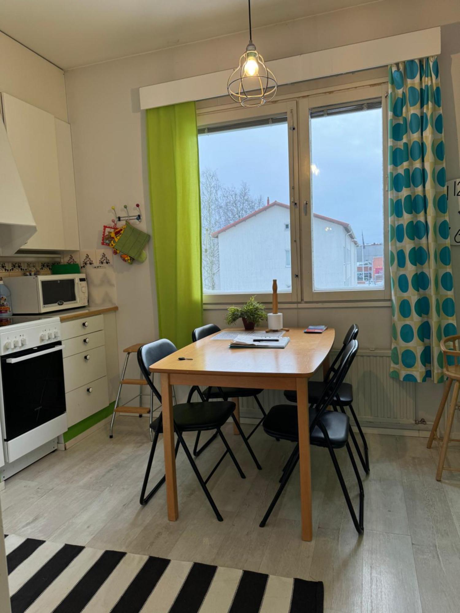 Vaerikaes Puutalokaksio 1-6 Hloelle, Ilm Parkit Apartment เอาลู ภายนอก รูปภาพ